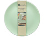 Talerzyki plastikowe wielokrotnego użytku miętowe - 25 cm - 2 szt.