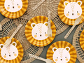 Lion Paper Plates - 18 cm - 6 pcs