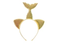 Gold Mermaid hairband - 1 pc