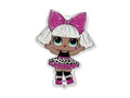 Balon foliowy do patyka Diva LOL Surprise - 33 x 24 cm - 1 szt.