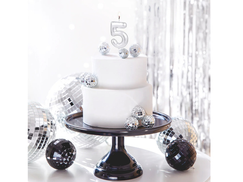 Silver Candle no 5 - 1 pc