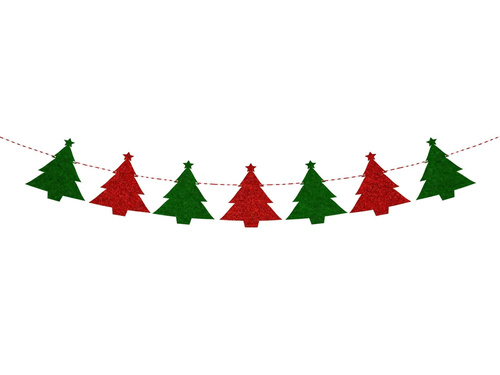 Felt Christmas Garland - 10m