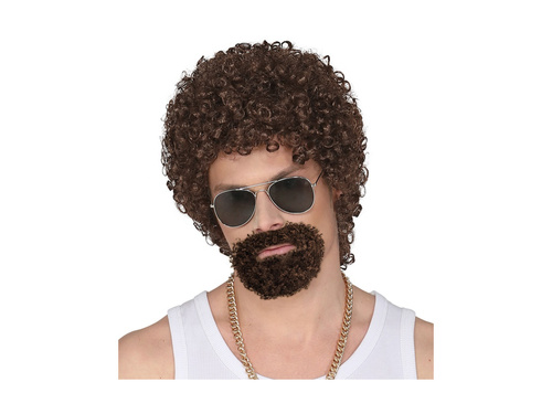 Peruka Mr. Wonderful z kozią bródką