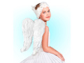 Angel wings white - 60 x 46 cm