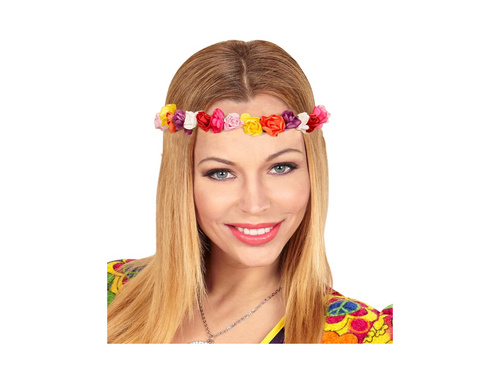 Wielokolorowa opaska kwiatowa