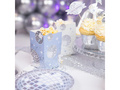 Silver Disco popcorn boxes - 6 pcs.