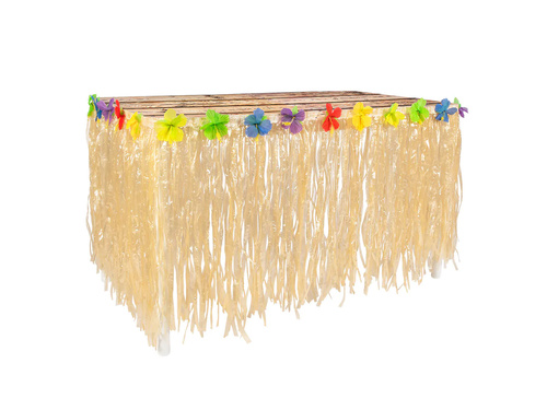 Hawaiian table skirt