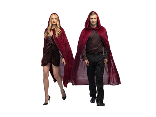 Peleryna Dawn bordowa