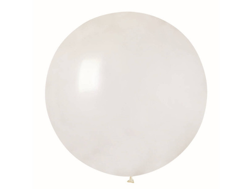 Balon olbrzym 85 cm średnicy - clear / przezroczysty - 1 szt.