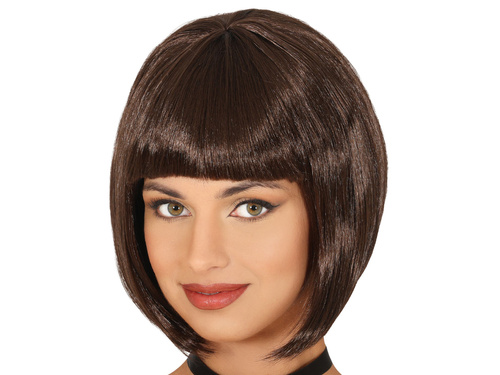 Half mane brown Wig