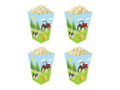 Pudełka na popcorn Farma - 6 szt.