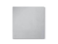 Silver napkins - 33 cm - 20 pcs.