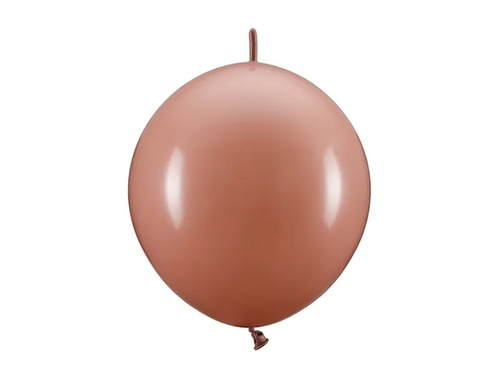 Balloons with connector pastel dirty pink - 33 cm - 20 pcs.