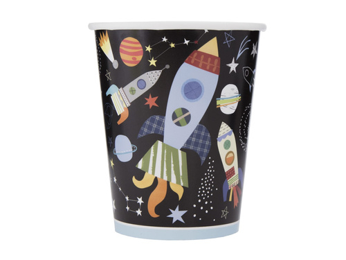 Cosmos birthday cups - 270 ml - 8 pcs.
