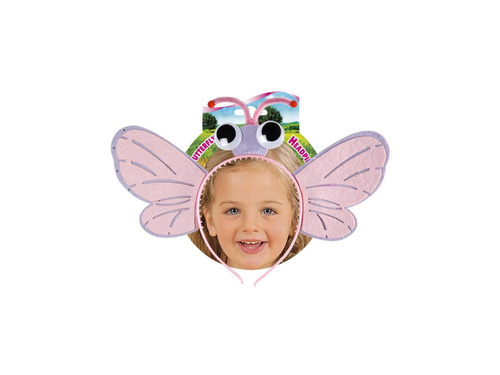 Opaska na głowę motylek