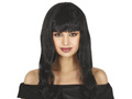 Black Long Wig - 1 pc