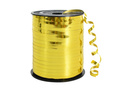 Decorative ribbon for balloons - metallic - gold - 225 m