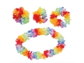 Extra multicolor Hawaiian set - 4 pcs