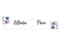 Bridal couple license plate - 52 x 12 cm - 2 pcs.