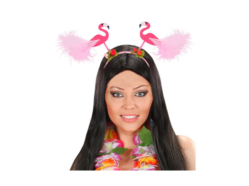 Opaska na głowę flamingi