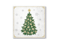 Christmas tree napkins - 33 cm - 20 pcs.