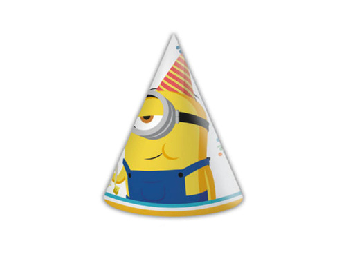 Minion paper caps - 6 pcs.