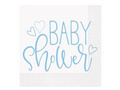 Baby shower napkins for a boy - 33 cm - 16 pcs.