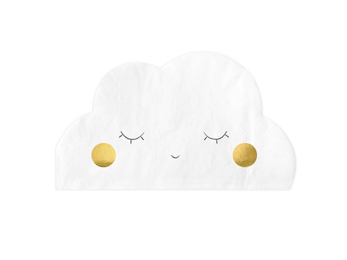 Birthday napkins Cloud - 32 cm - 20 pcs.