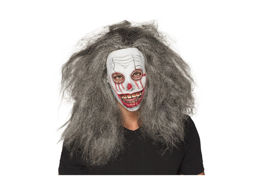 Maska lateksowa Klaun zombie