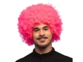 Wig Afro pink
