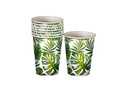 Paper cups Leaves - 240 ml - 6 pcs