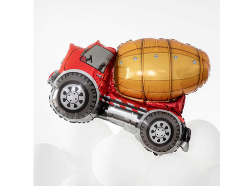 Balon foliowy Betoniarka - 82 cm - 1 szt.