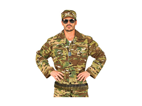 Realistyczny pas z nabojami na biodra