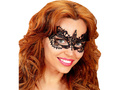 Black lace eyemask
