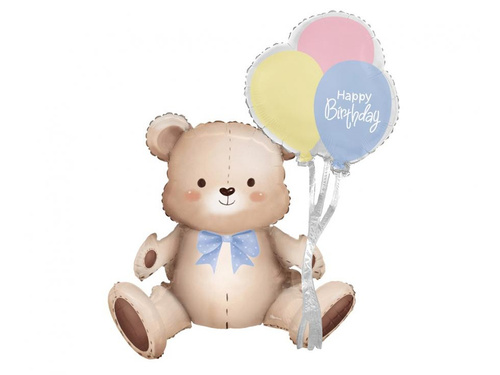 Happy Birthday Foil Balloon - 41 x 76 x 31 cm - 1 pc
