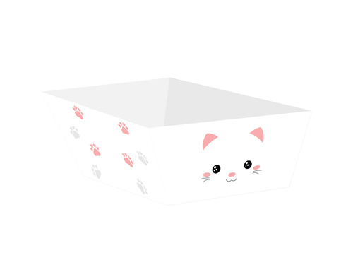 Sweet Kitten chip boxes - 4 pcs.