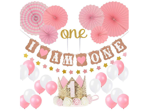 Set of baby shower decorations - 30 pcs.