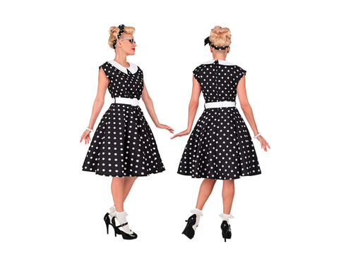 Strój Rock’n’Roll Lata 50. Black