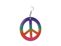 Multicolor hippie earrings