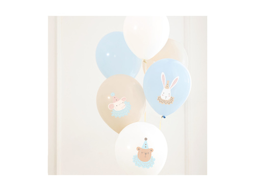 Zestaw balonów lateksowych - 30 cm - 6 szt.