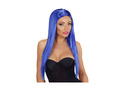 Niebieska peruka Glamour