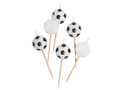 Soccer picker candles - 6 pcs.