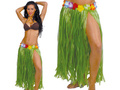 Hawaiian Skirt Flowers 75 cms green
