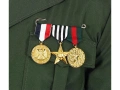 3 military medals badge