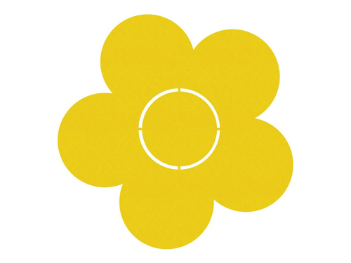 Podstawka pod talerz - Kwiatek - 36 cm - 1 szt.