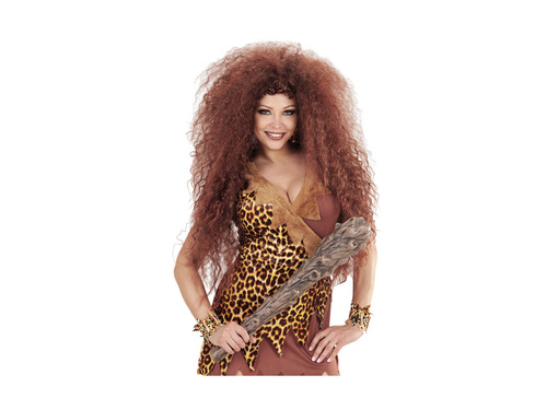 Peruka dzika kobieta jaskiniowca