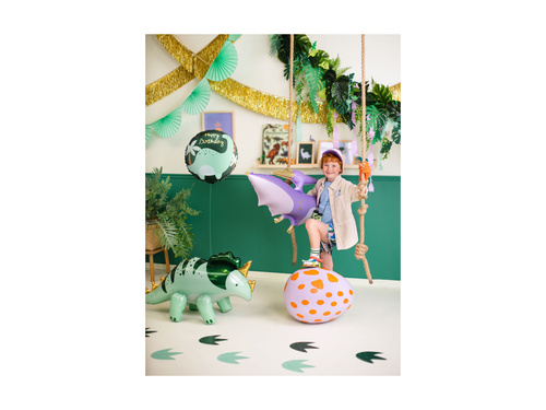 Balon foliowy Dinozaur - 35x35 cm - 1 szt.