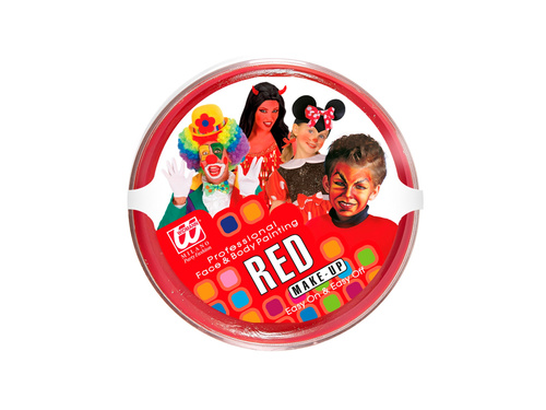 Red makeup in tray - 25 g