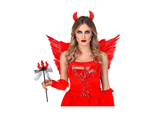 Zestaw diabła - rogi i widły