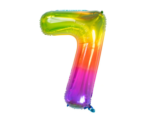 Number 7 Balloons SuperShape Foil Balloon - 86 cm - 1 pc